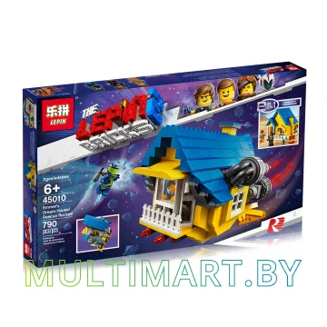 Конструктор Lepin 45010 Дом мечты - Спасательная ракета Эммета (790 деталей) картинка 2